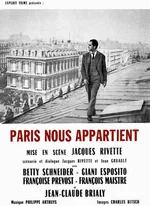 Affiche du film Paris nous appartient