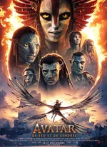 Affiche du film Avatar : de Feu et de Cendres