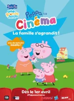 Affiche du film Peppa au cinéma : La famille s’agrandit !