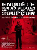 Affiche du film Enquête sur un citoyen au-dessus de tout soupçon