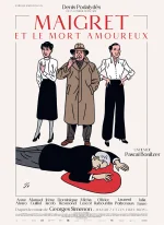 Affiche du film Maigret et le mort amoureux