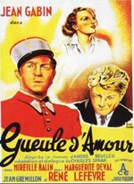 Affiche du film Gueule d'amour